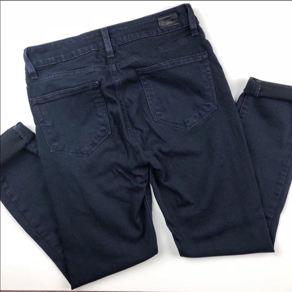 Paige Verdugo Ivan Dark Wash Ankle Jeans - Picture 6 of 8